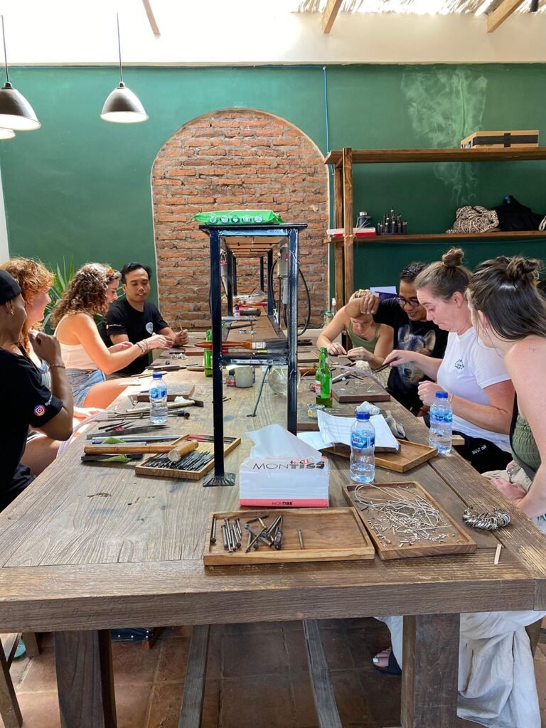 Lumbung Jewelry Classes studio in Bali